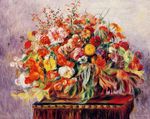 Basket of flowers 1890